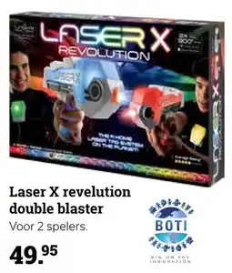 Multi bazar Laser x revelution double blaster aanbieding