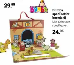 Multi bazar Bumba speelkoffer boerderij aanbieding