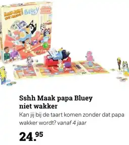 Multi bazar Sshh Maak papa Bluey niet wakker aanbieding