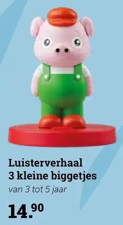 Multi bazar Luisterverhaal 3 kleine biggetjes aanbieding
