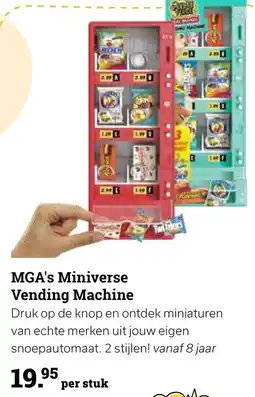 Multi bazar MGA's Miniverse Vending Machine aanbieding