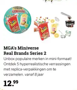 Multi bazar MGA's Miniverse Real Brands Series 2 aanbieding