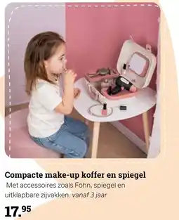 Multi bazar Compacte make-up koffer en spiegel aanbieding