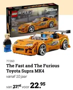 Multi bazar The Fast and The Furious Toyota Supra MK4 aanbieding