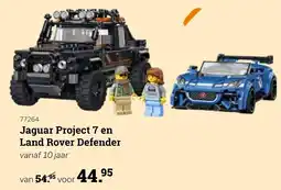 Multi bazar Jaguar Project 7 en Land Rover Defender aanbieding