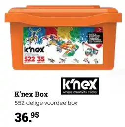 Multi bazar K'nex Box aanbieding