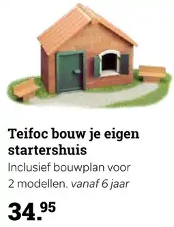 Multi bazar Teifoc bouw je eigen startershuis aanbieding