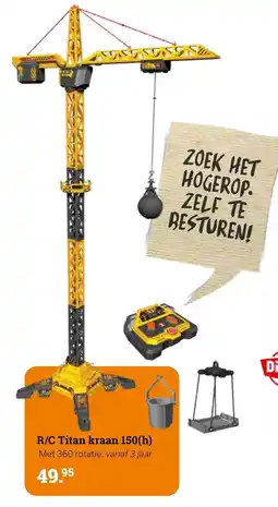 Multi bazar R/C Titan kraan 150(h) aanbieding