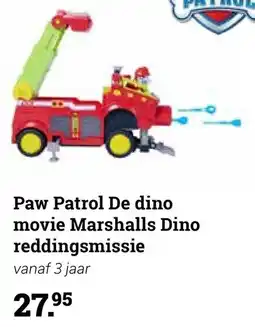 Multi bazar Paw Patrol De dino movie Marshalls Dino reddingsmissie aanbieding