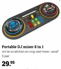 Multi bazar Portable DJ mixer 8 in 1 aanbieding