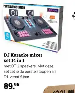 Multi bazar DJ Karaoke mixer set 14 in 1 aanbieding