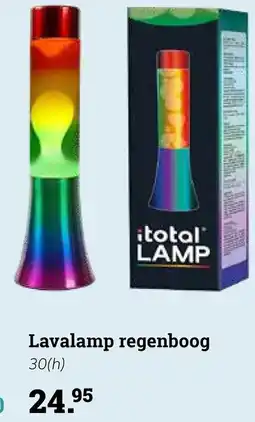 Multi bazar Lavalamp regenboog aanbieding