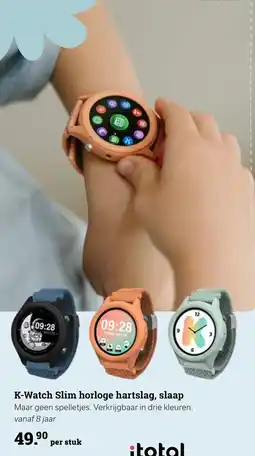 Multi bazar K-Watch Slim horloge hartslag, slaap aanbieding