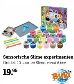 Multi bazar Sensorische Slime experimenten aanbieding