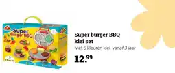 Multi bazar Super burger BBQ klei set aanbieding
