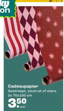 Kwantum Cadeaupapier aanbieding