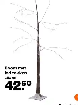 Kwantum Boom met led takken aanbieding