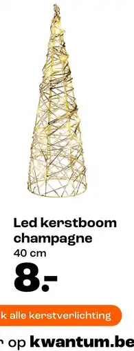 Kwantum Led kerstboom aanbieding