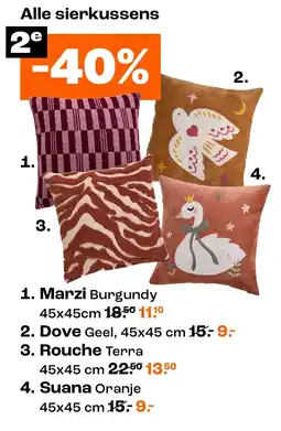 Kwantum sierkussens aanbieding