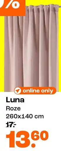 Kwantum Luna aanbieding