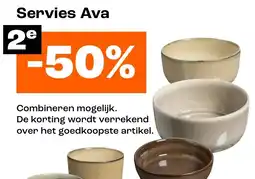 Kwantum Servies Ava aanbieding