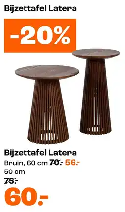 Kwantum Bijzettafel Latera aanbieding