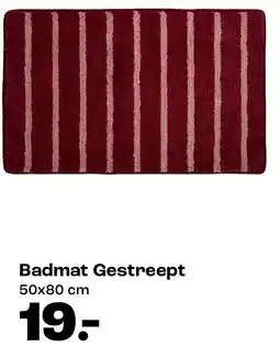 Kwantum Badmat Gestreept aanbieding