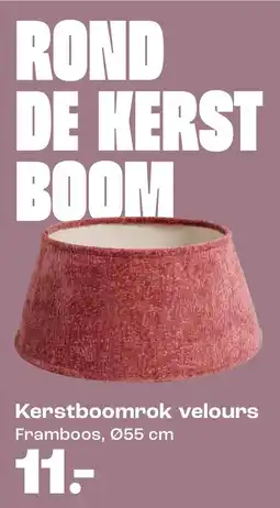 Kwantum Kerstboomrok velours aanbieding