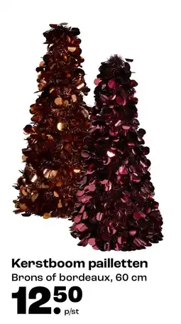 Kwantum Kerstboom pailletten aanbieding