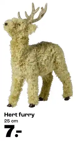 Kwantum Hert furry aanbieding