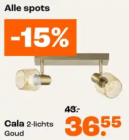 Kwantum Cala 2-lichts aanbieding
