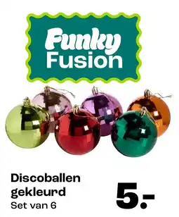 Kwantum Discoballen gekleurd aanbieding
