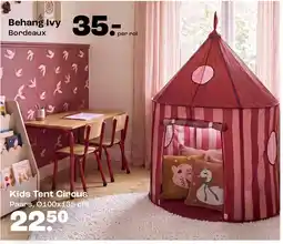 Kwantum Kids Tent Circus aanbieding