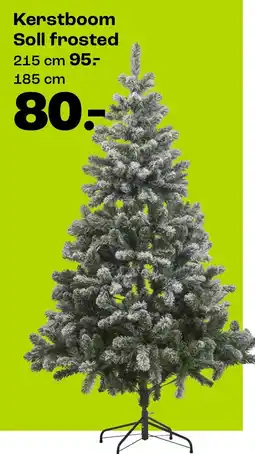 Kwantum Kerstboom Soll frosted aanbieding