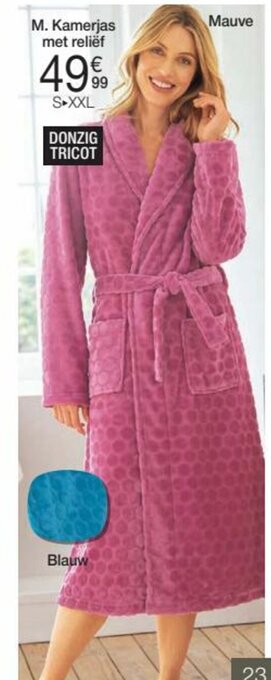 Damart Kamerjas met relief aanbieding