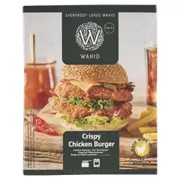 Albert Heijn Wahid 4 crispy chicken burger aanbieding