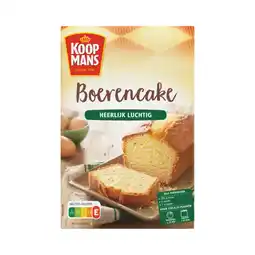 Albert Heijn Koopmans Mix voor boerencake aanbieding