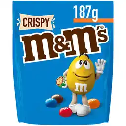 Albert Heijn M&M'S Crispy melk chocolade aanbieding