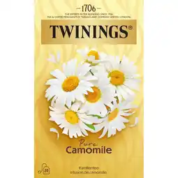 Albert Heijn Twinings Pure camomile aanbieding