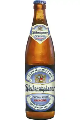 Albert Heijn Weihenstephaner Hefeweissbier 0.5% aanbieding