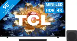 Coolblue TCL QD Mini-led 98 T8D (2026) + TCL A65K aanbieding