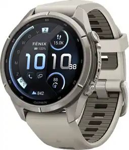 Coolblue Garmin Fenix 9 Pro Titanium LTE 43mm aanbieding