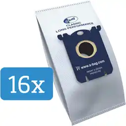 Coolblue Philips S-Bag FC8021/05 Long Performance (16 pièces) aanbieding