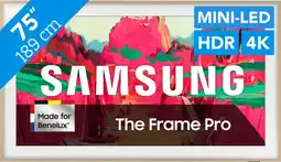 Coolblue Samsung 75 The Frame Pro LS03FW 4K (2025) aanbieding