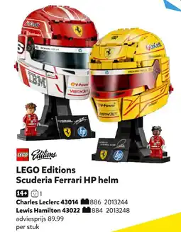Intertoys lego editions scuderia ferrari hp helm aanbieding