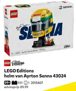 Intertoys lego editions helm van ayrton senna aanbieding
