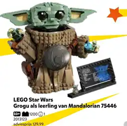 Intertoys lego star wars grogu als leerling van mandalorian 75446 aanbieding