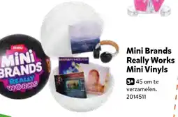 Intertoys Mini Brands Really Works Mini Vinyls aanbieding