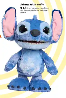 Intertoys Ultimate Stitch knuffel aanbieding
