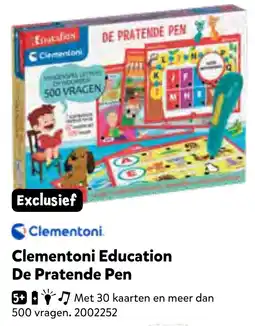 Intertoys clementoni education de pratende pen aanbieding